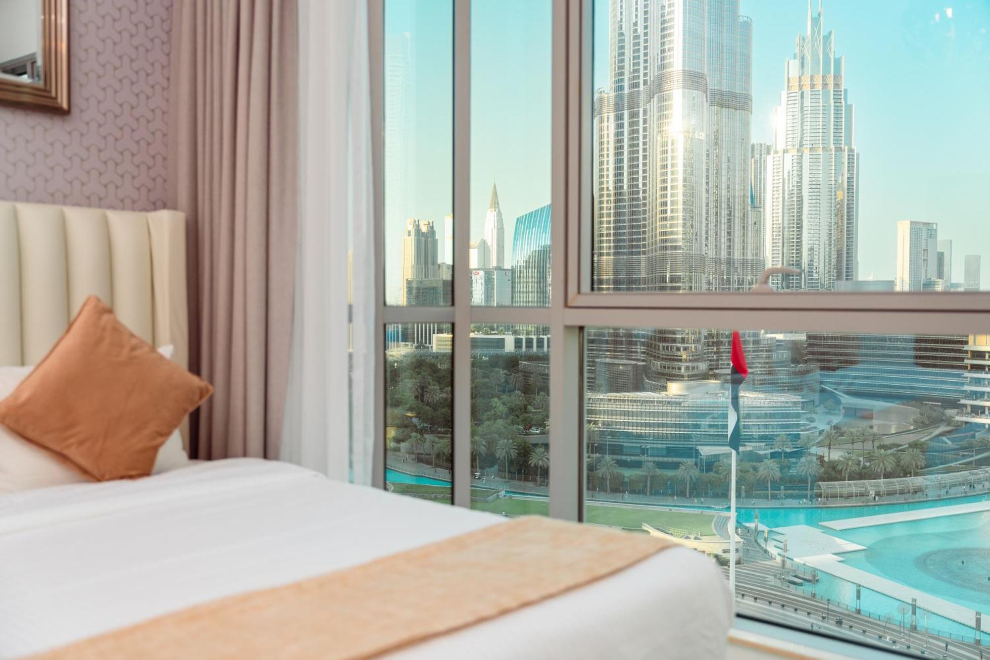 Elite Royal Apartment - T3 - Full Burj Khalifa & Fountain View Дубай Екстериор снимка